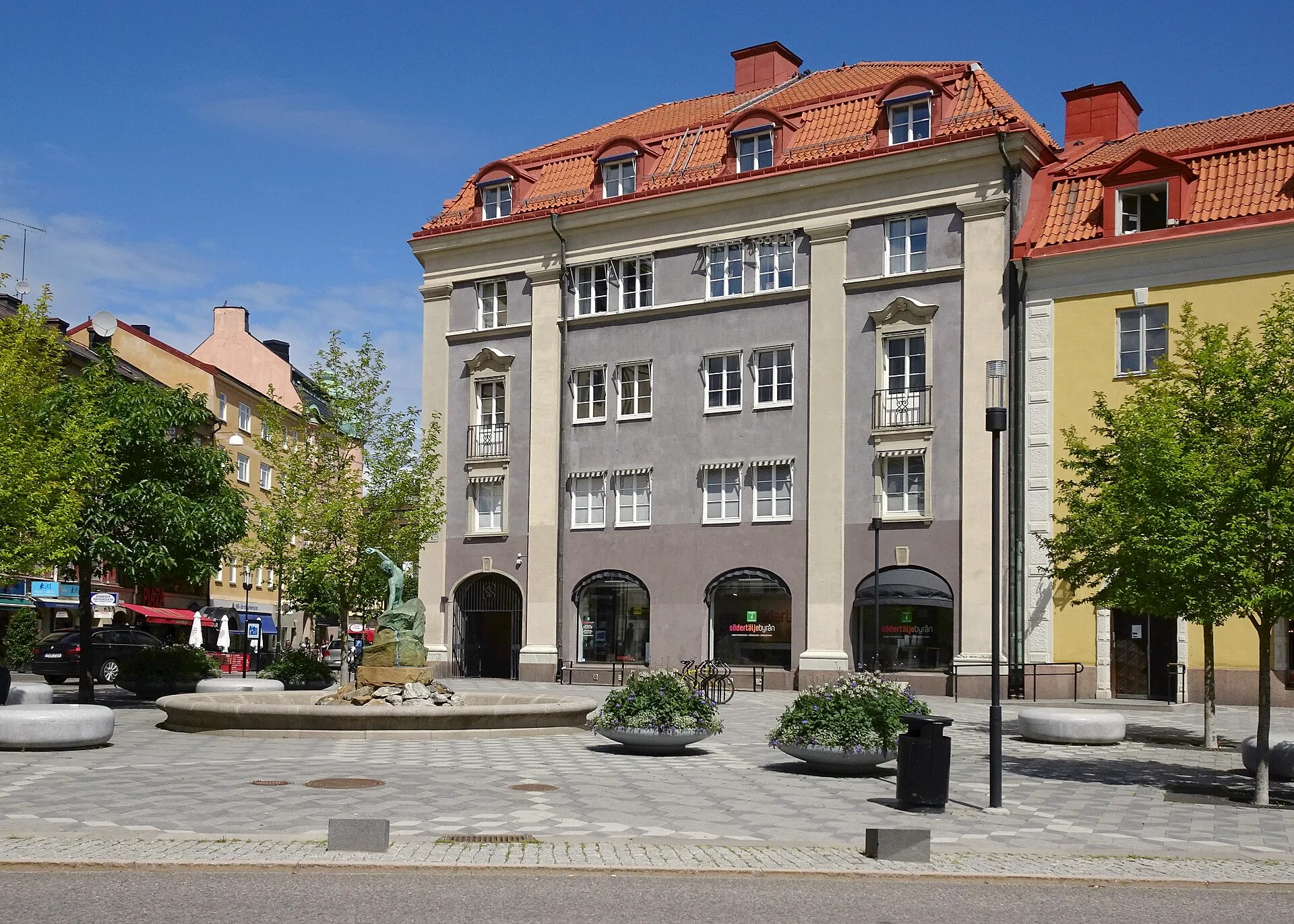 Södertälje - stadsvy