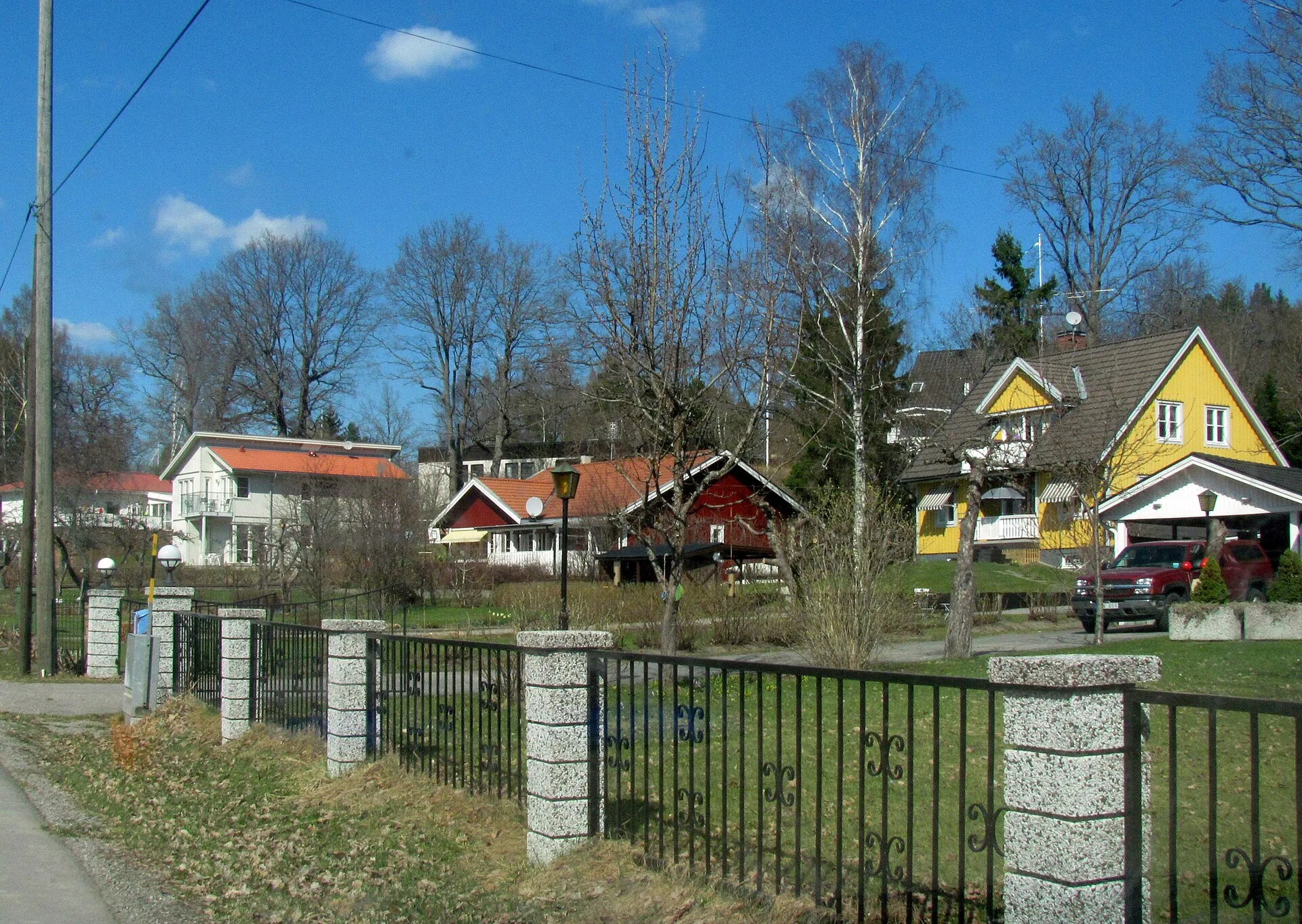 Trångsund - stadsvy