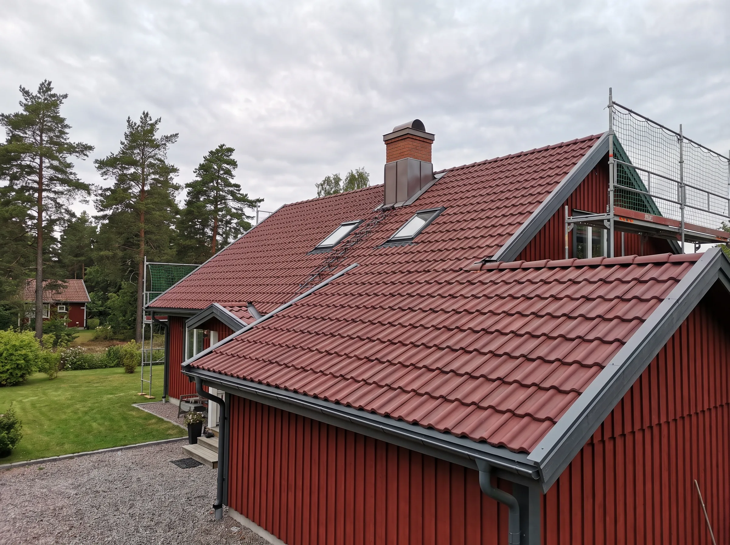 Takläggning